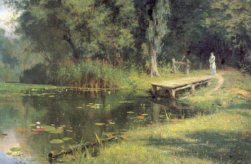 Polenov, Vasily Overgrown Pond